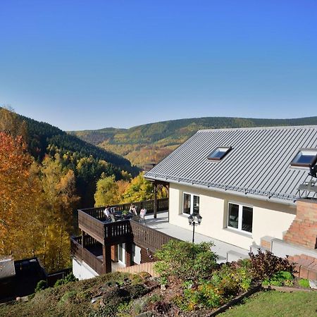 Majestic Holiday Home With Jacuzzi Unterschönau Eksteriør billede